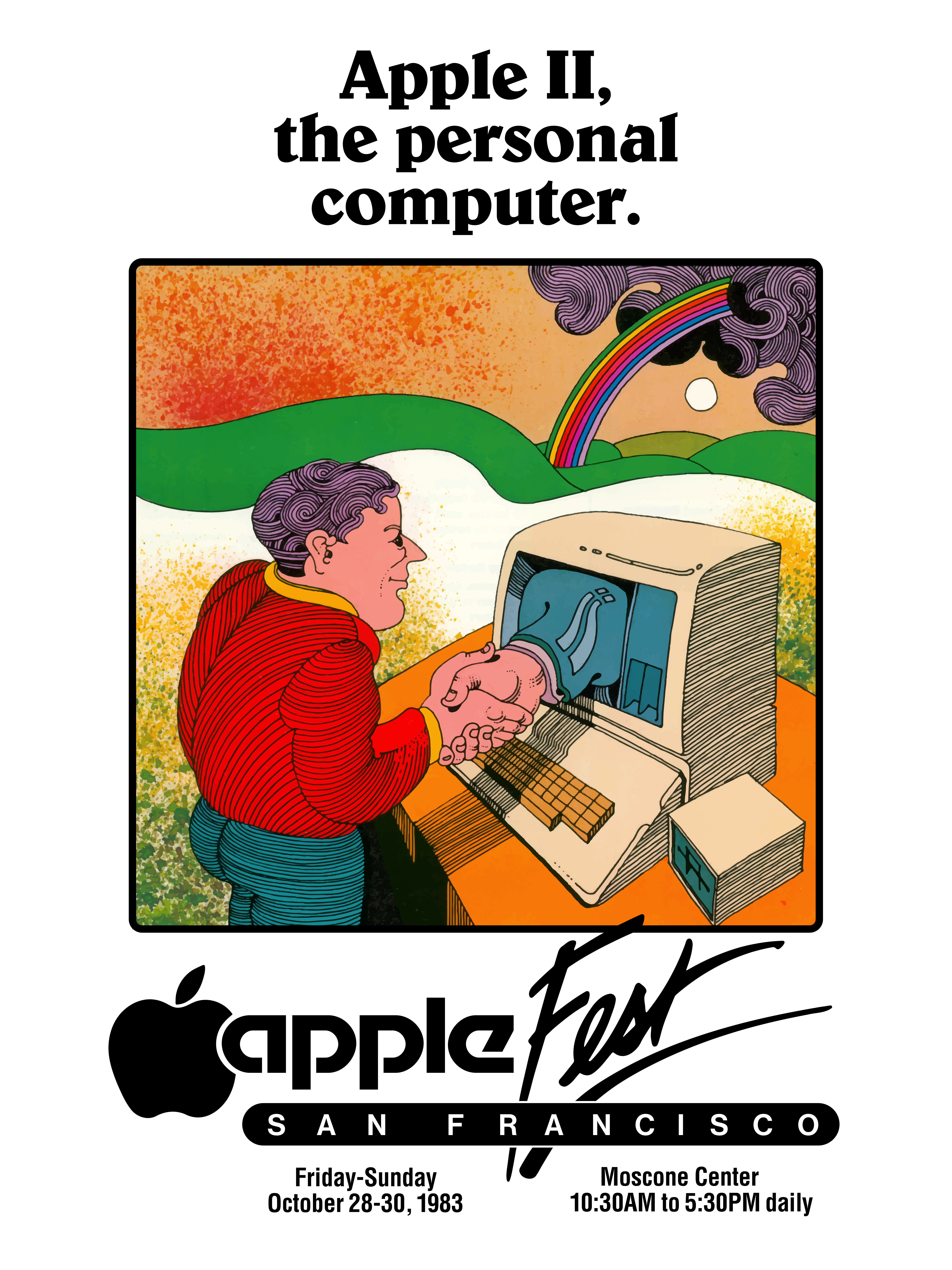 Apple fest 1983 40th Anniversary Poster | Applefritter